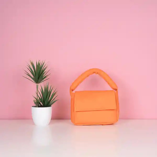 Bolso de Moda Colores Vibrantes Naranja Miniso