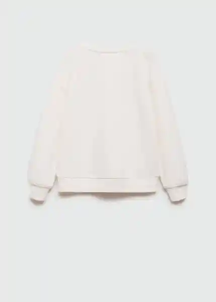 Sudadera Dublini Offwhite Talla 14 Niñas Mango