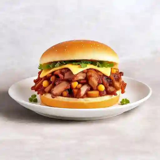 Emparedado de Costillitas Bbq