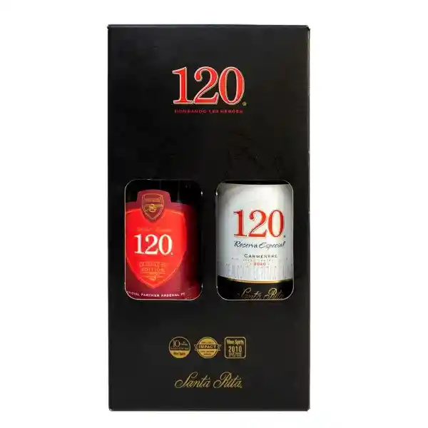 120 Kit Estuche Santa Rita 120 Arsenal Santa Rita 120