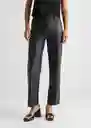 Pantalón Street Negro Talla 20 Teen Niñas Mango