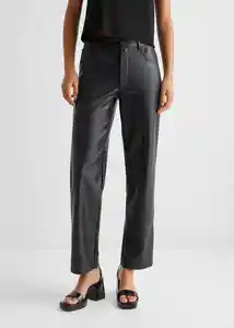 Pantalón Street Negro Talla 20 Teen Niñas Mango