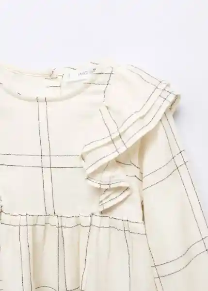 Blusa Bego Crudo Talla 07 Niña Mango