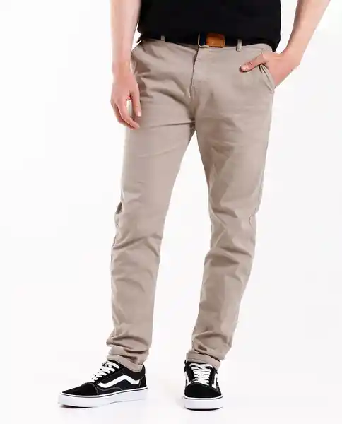 Pantalón Beige Bone Talla 34 163e003 Rifle