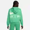 Nike Buzo Hoodie Lifestyle de Mujer Verde Talla L