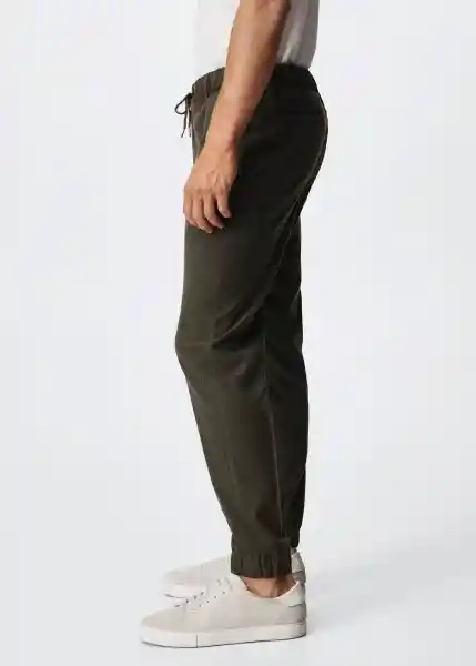 Pantalón Murlo Khaki Talla 40 Hombre Mango