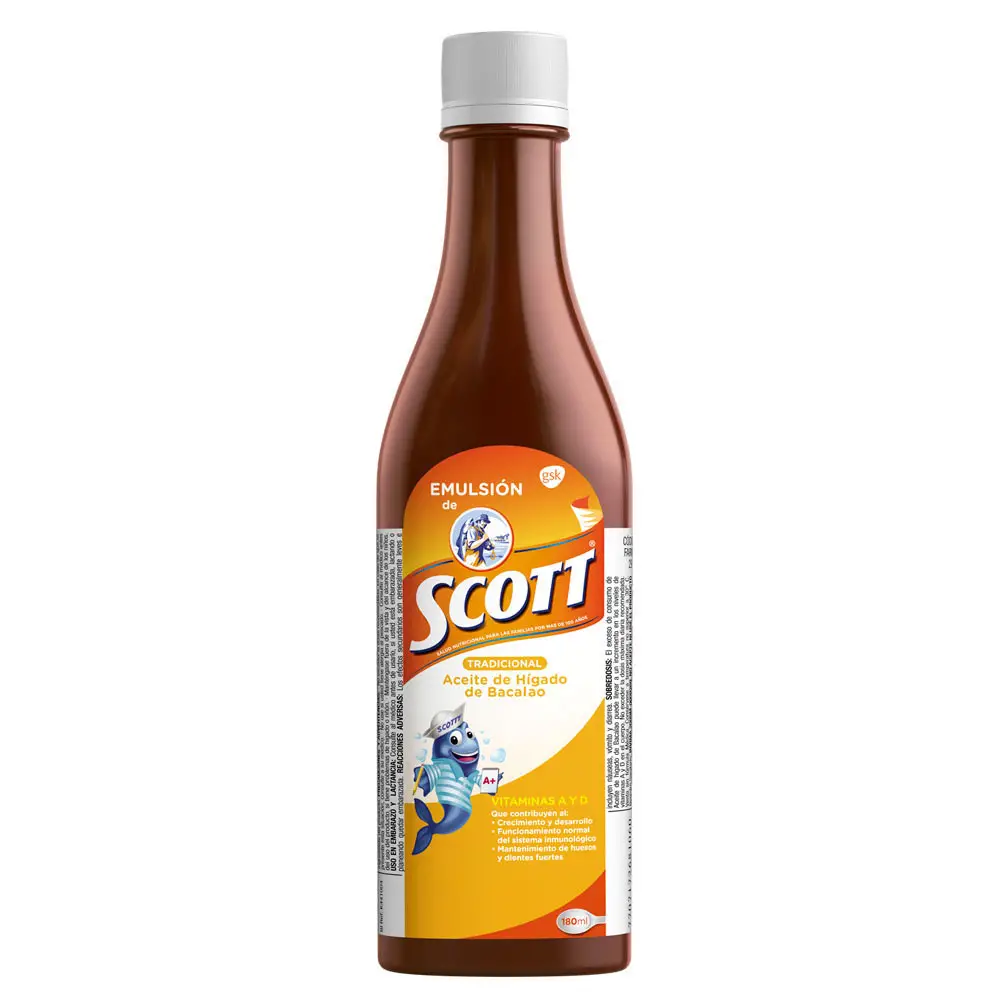 Emulsión De Scott Multivitamínico Sabor Tradicional