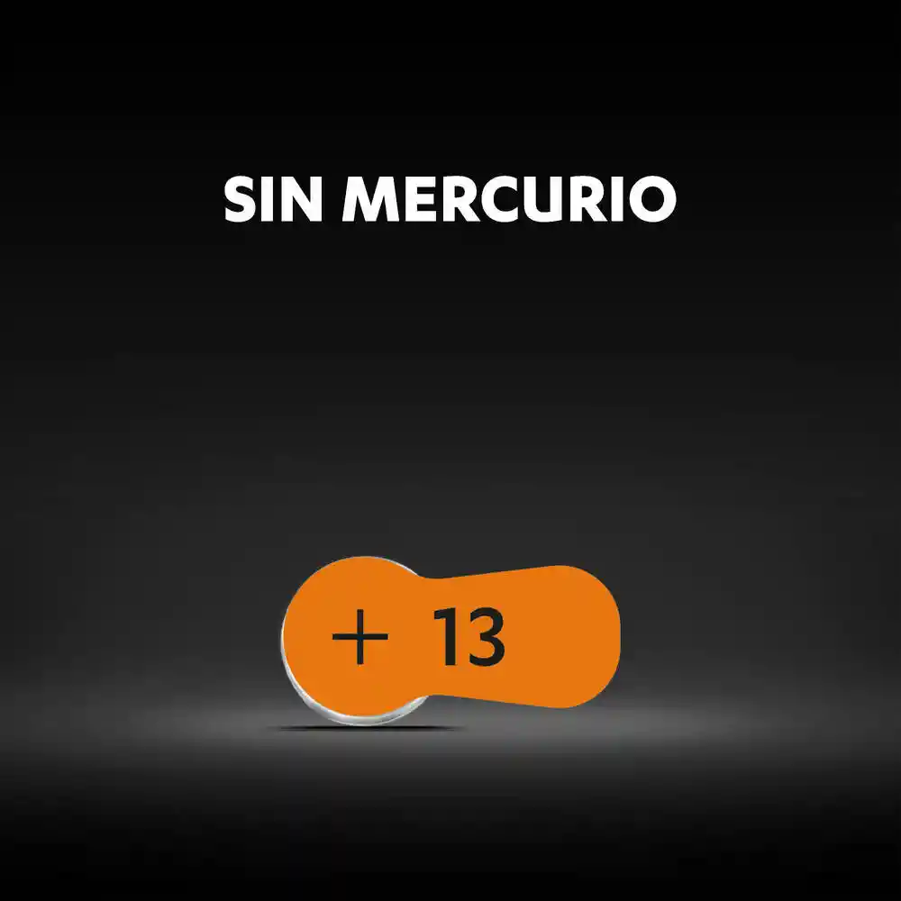 Duracell Pila Audífono Zinc 13