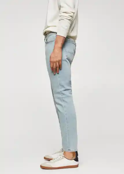 Pantalón Jean Tom Tejano Claro Talla 44 Hombre Mango