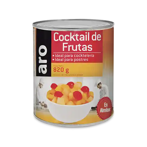 Aro Cocktail de Frutas en Almíbar