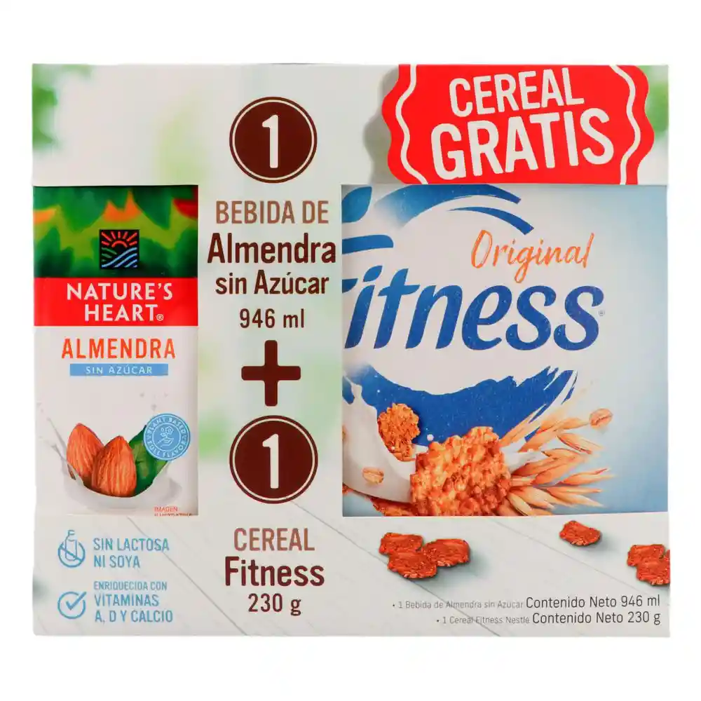 Natures Heart Of Bebida Almend Sa Gts Cereal946 Ml