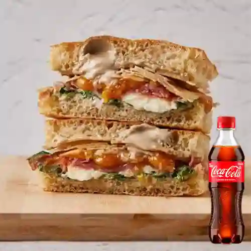 Combo Sándwich Nuvola Al Tartufo +Cocacola Orig 400ml