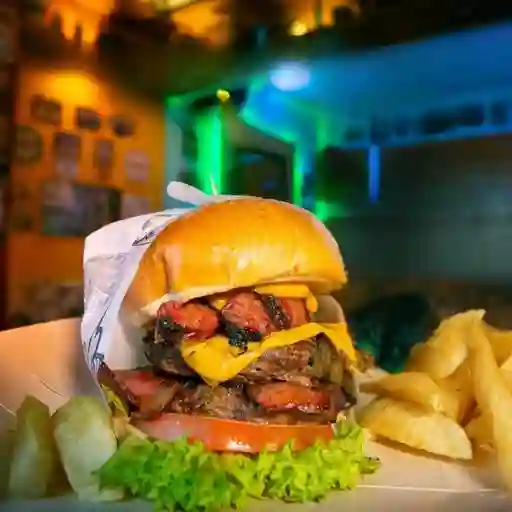 Combo Hamburguesa Andres Parrilla