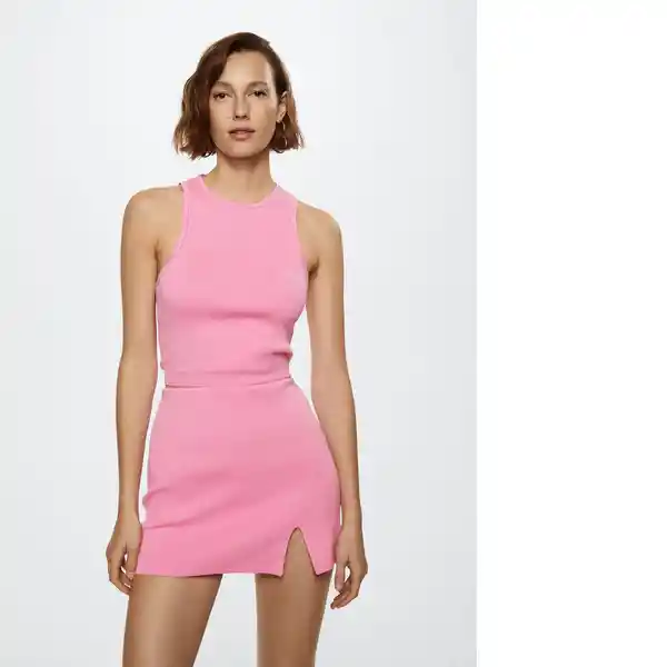 Falda Toxic Rosa Talla Xs Mujer Mango