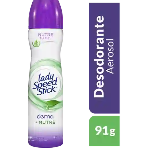 Lady Speed Stick Desodorante Derma Aloe Aerosol 