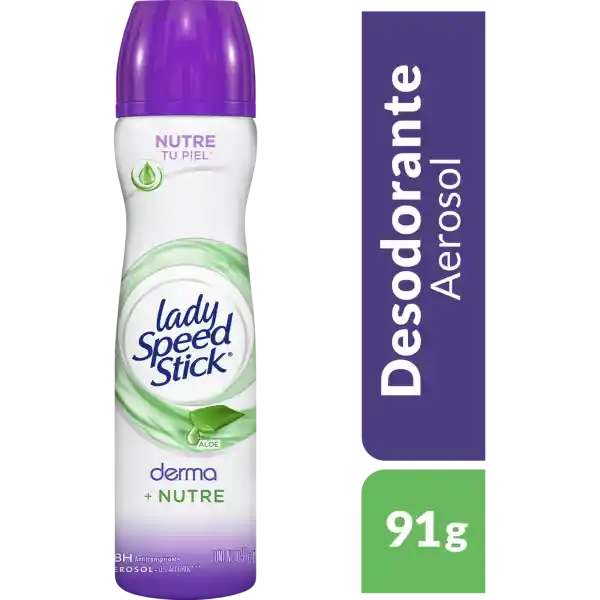 Lady Speed Stick Desodorante Derma Aloe Aerosol 