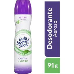 Lady Speed Stick Desodorante Derma Aloe Aerosol 