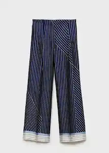 Pantalón Shirty Azul Talla XL Mujer Mango