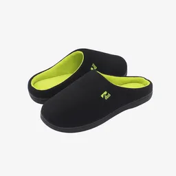 Inkanta Pantuflas Original Hombre Negro Verde M