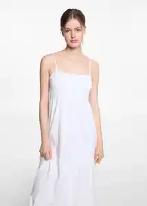 Vestido Sharon 1 Off White Talla 19 Niñas Mango