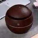 Humidificador Domo Madera Café Oscuro