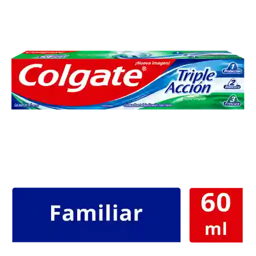 Colgate Crema Dental Triple Acción 60 mL