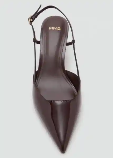 Zapatos Tonio Chocolate Talla 37 Mujer Mango