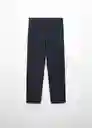 Pantalón Russp Navy Talla 13 Niños Mango