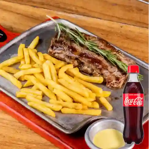 Combo Baby Beef + Coca-Cola Sabor Original 400 ml