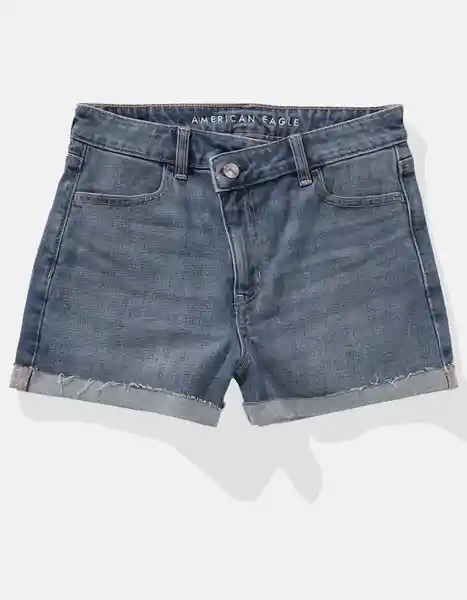 Short Mujer Azul Talla: 2 8257936 American Eagle