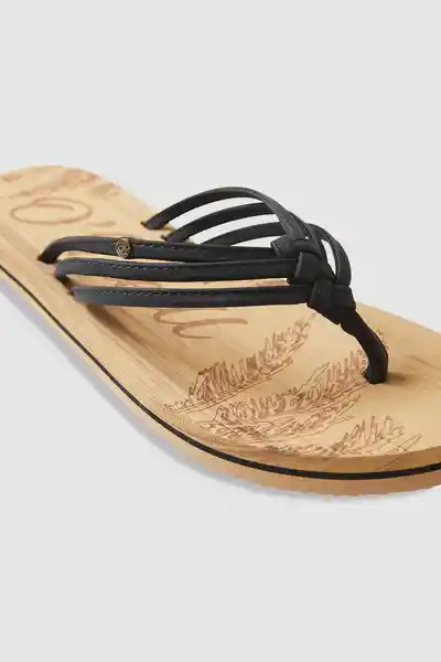 ONeill Sandalias Ditsy Femenino Negro 06