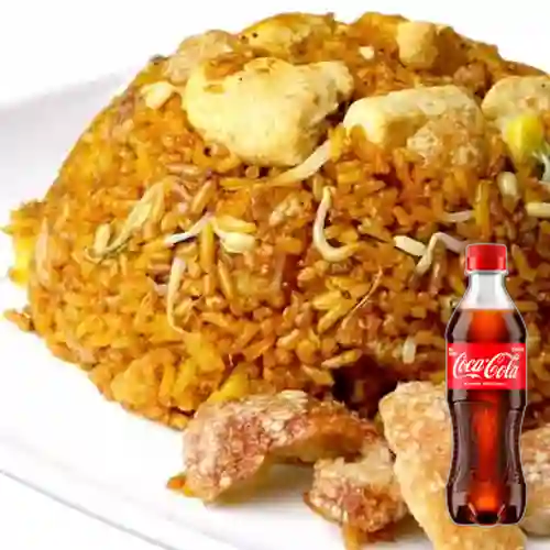 Combo Arroz Paisa Personal + Coca Cola Original 400 ml