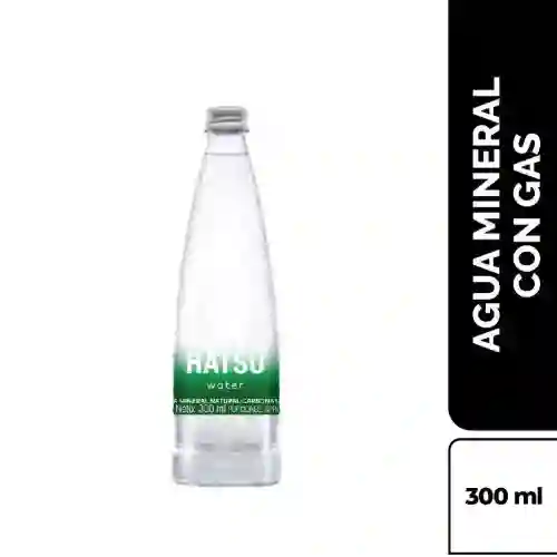 Botella de Agua Hatsu con Gas 300 ml