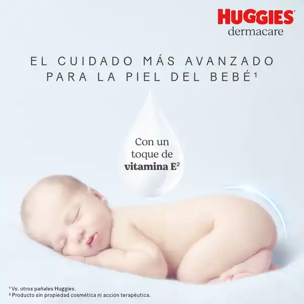 Huggies Pañal Dermacare Recién Naciado