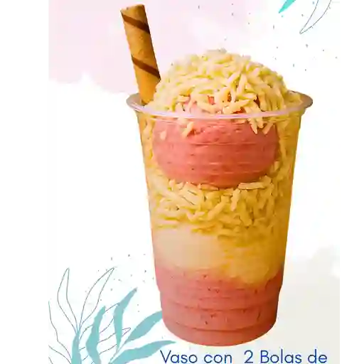 Vaso con queso especial 16 oz