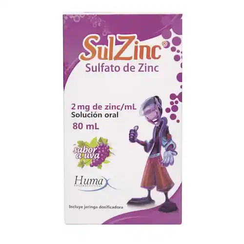 Sulzinc Solución Oral (2 mg)