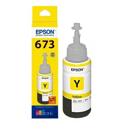 Epson Botella de Tinta T673 Amarilla