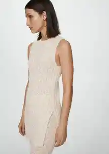 Top Nicole Piedra Talla M Mujer Mango