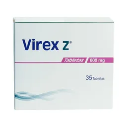 Virex Z Biogen Z 800Mg Caja X 35 Tabletas Aciclovir