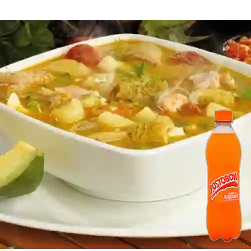 Combo Mondongo + Postobón Naranja 350 ml