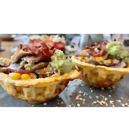 Canasta Waffle de Yuca