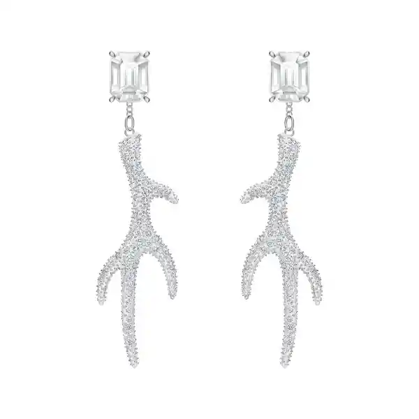 Swarovski Aretes Para Mujer de Baño Rodio 497634