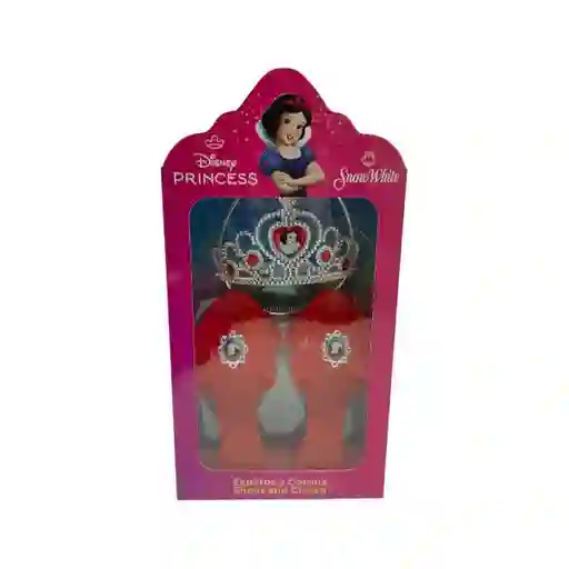 Disney Set Zapatos y Corona Blanca Nieves