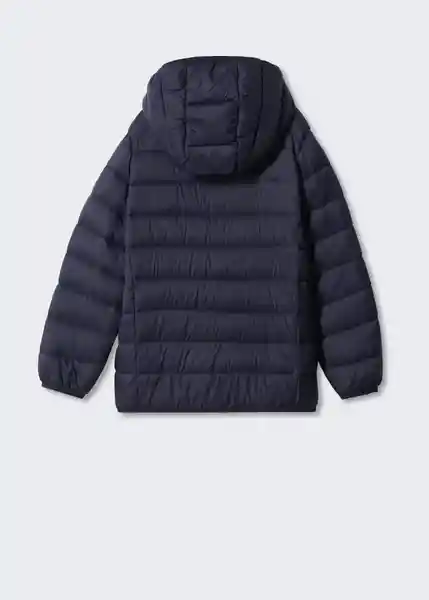 Abrigo Anorak Unico Navy Talla 12 Niños Mango