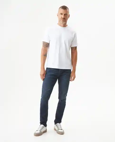 Jean Skinny Fit-Rider Oscuro Azul Clásico Oscuro 34/32 Chevignon