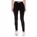 Pilatos Pantalón Ajustado Mujer Negro Talla XL