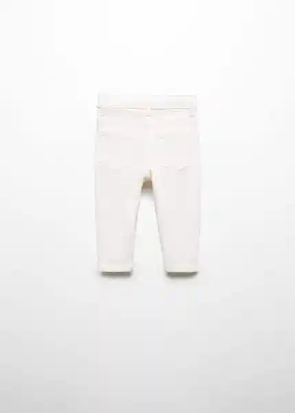 Jean Diego Niños Blanco Talla 70 Mango