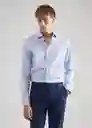 Camisa Selva Celeste Talla XXL Hombre Mango