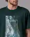 Camiseta Hombre Verde XXL 109F104_VER195513 Rifle