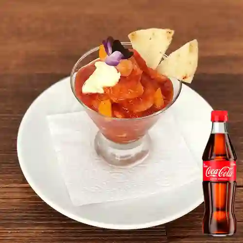 Combo Camarones Puerto Manaure +Cocacola Orig 300ML